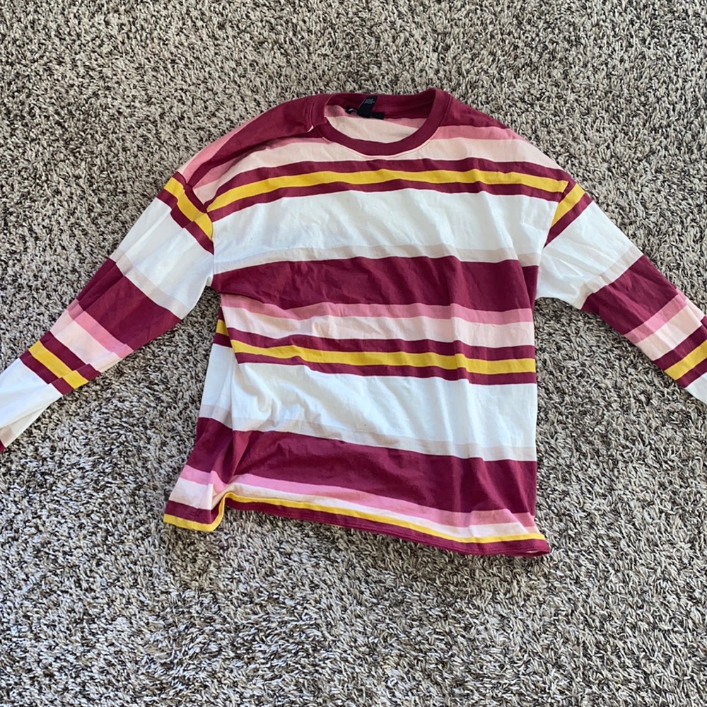 Boo Hoo Striped Top